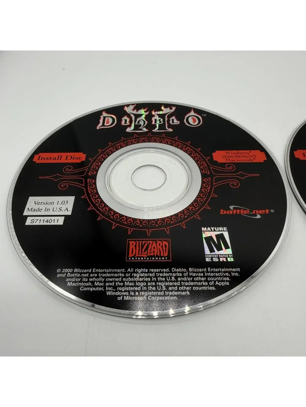 Diablo II & Diablo II Lord of Destruction Expansion Set - PC CD-ROM Disc Only